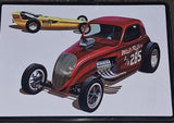 Drag Team Double Dragster Kit# AMT627 Collectors Tin Parts Bag Sealed Model