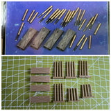 1:35 Resin Model Assembly Kit Resin Supply Box Pile Unpainted High Quality Model