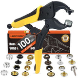 Snap Repair Kit for Boat Covers & More - 100 Color Snaps Model
