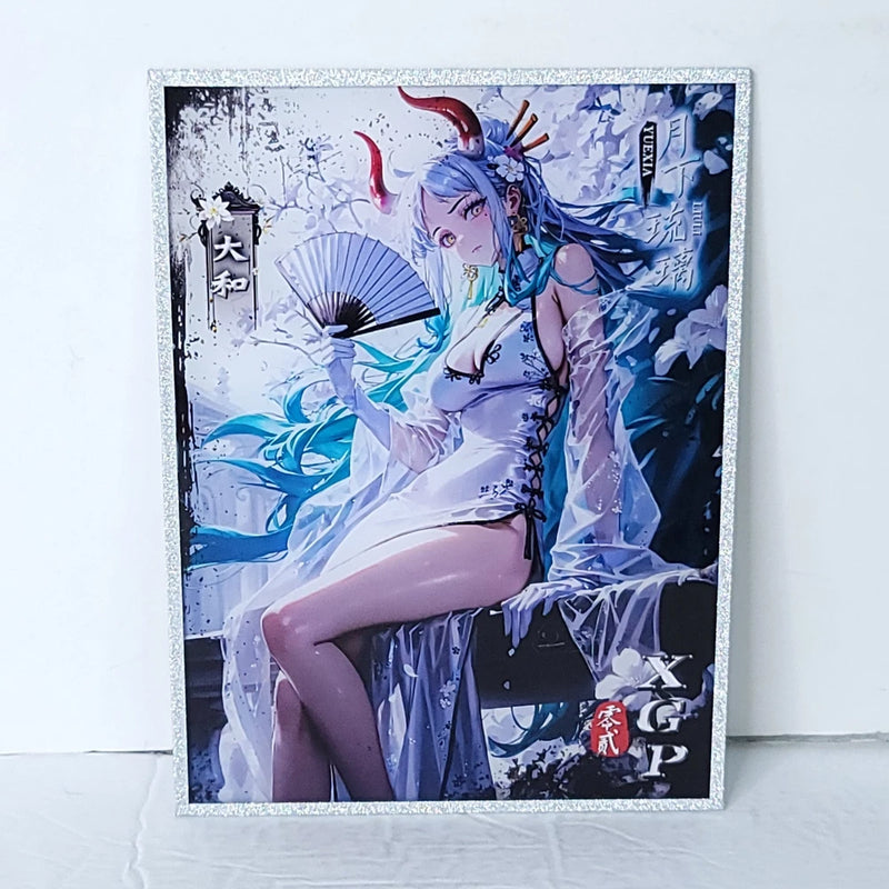 Yamato Dress XGP Glitter Waifu Card Anime Girl Wall Art Oversized Board A5 Model