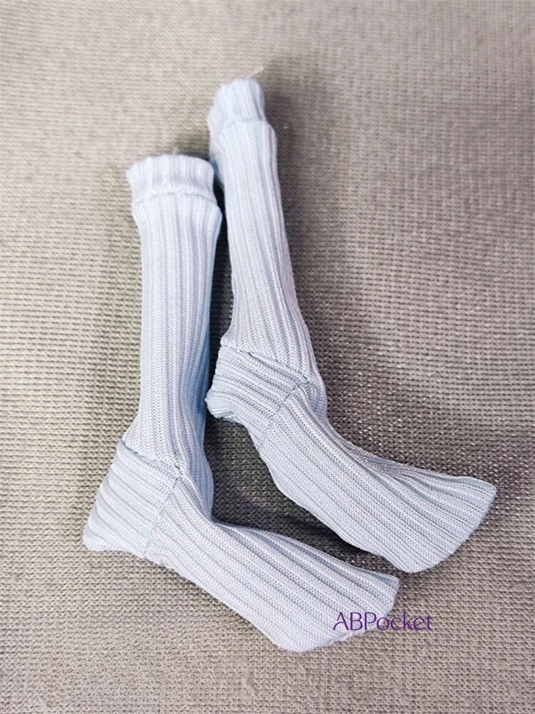 Action Figure 12" Blue Socks For 1:6 Model Clothes Body Model