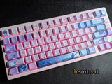 Love and Deepspace Rafayel 140 Keys Cap PBT Keycap for MX Mechanical Keyboard Model