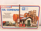 Life-Like HO Scale 1349 Oil Company Building Kit OPEN BOX Model Train Layout Model