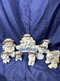 Dreamsicles Cherub Figurine Lot Logo Plaque Turtle Kristin Haynes Model
