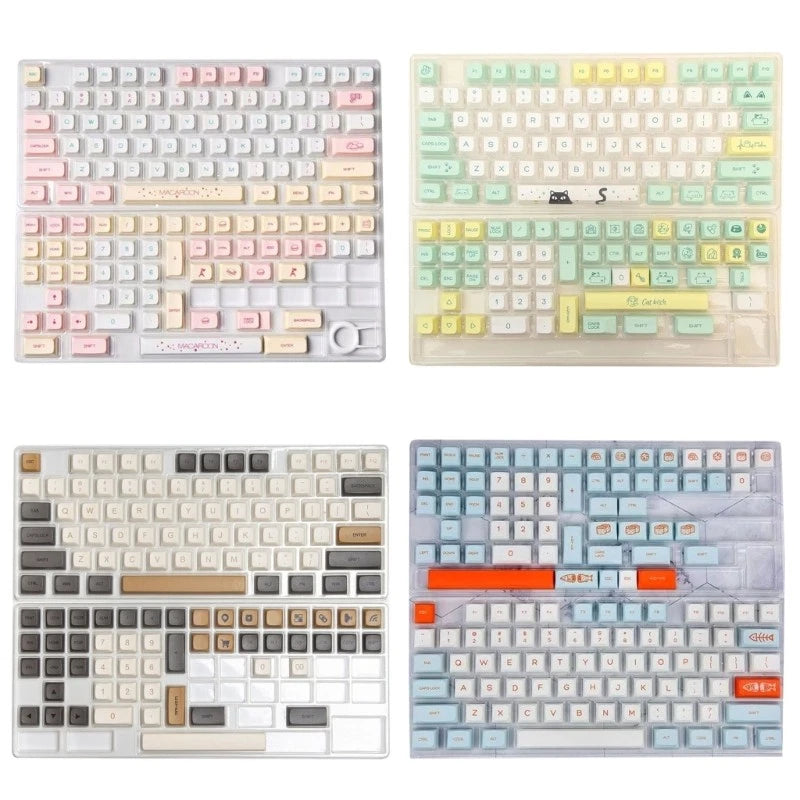 Ergonomic XDA Profile Keycaps PBT Dye Sublimation for Most Mechanical Keyboards Model