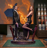 Resin Partner Pair Couple Spy 2 figs unassembled Unpainted 3 scales Choices Model