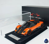 1/18 Henson & Heaven HH Model Pagani Zonda Cinque Coupe In Metallic Orange Model