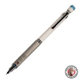 NEW Mitsubishi Pencil Kurutoga Knurled Model 0.5mm Mechanical Pencil White Model