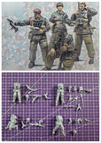 1/48 Casting Resin Model Assembly Kit, GK, British Paratroopers Unpainted Model