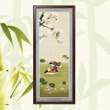 "Spring Time-1"11CT Simple cross stitch kits -44cm*95cm Model