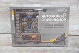 JOINCO Automobile Workshop DIY Book Nook Kit 3D Wooden Puzzle LED Light Model SQ Model