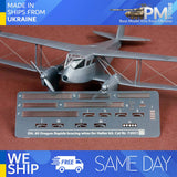SBS 72051 1/72 DH-89 Dragon Rapide rigging wire set for Heller kit Photo-Etched Model