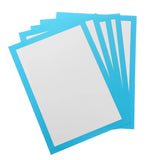 11.7x8.3 Inch Color Frame Poster Board, 2 Pcs Poster Board Paper, Lake Blue Model