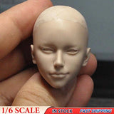 1/6 Model Katherine Female Girl Solider Head Sculpt Fit 12
