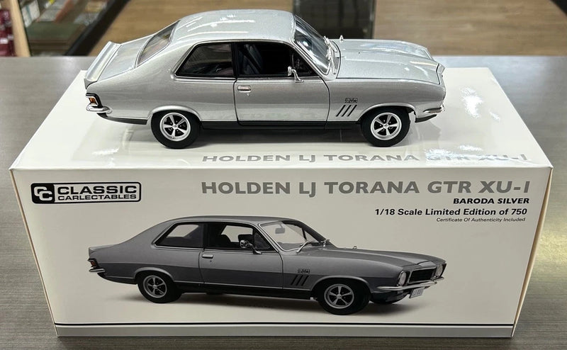 371441 HOLDEN LJ TORANA GTR XU-1 BARODA SILVER 1:18 SCALE MODEL CAR Model