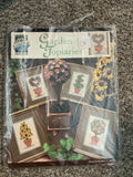 True Colors "Garden Topiaries" Counted Cross Stitch Kit #78 Model