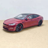 1/18 Scale Tesla Model S Red Diecast Model Car Toy Collection Gift NIB Model