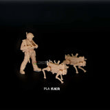 3D Printed 1/72/64 Modern PLA Robot Dog Operators Unpainted Mode assembled Model