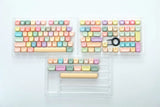 Colorful Candy Keycaps MOA Profile Dye Sub PBT Keycap Set Model