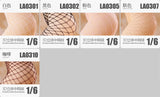 HASUKI 1/6 LA03 Middle Mesh Leggings Socks Stockings Model Fit 12'' Action Figur Model