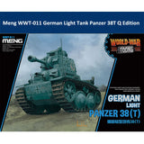 Meng WWT-011 German Light Tank Panzer 38T Q Edition Plastic Assembly Model Kits Model