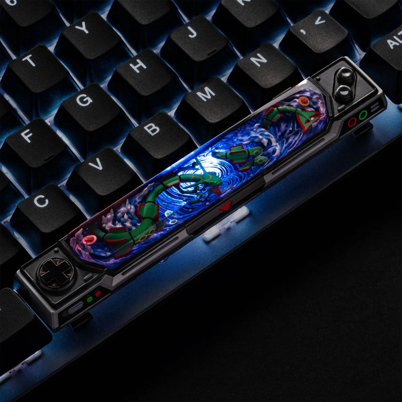 S-Craft RAYQUAZA Artisan Pokemon 6.25u Spacebar Keycap *New/Unused/Unmounted* Model