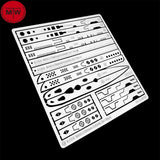 Alexen AJ0098 Scribing Soft Ruler Model Tools for Gundam Military Model Model