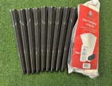 9 x Oversize Arthritic Golf Grip Black Rubber New + Brampton DIY Grip Kit Model