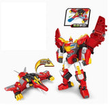 MiniForce Super Dino Power PTERA SKY Pterosaur Robot Car Model Kids Toy Model
