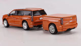 EY Shadow 1:64 Orange Escalade Cut Body Trailer Sport Model Diecast Display Car Model