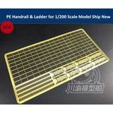 Photo-Etched PE Handrail & Ladder Set for 1/200 Scale Model Ship New Model