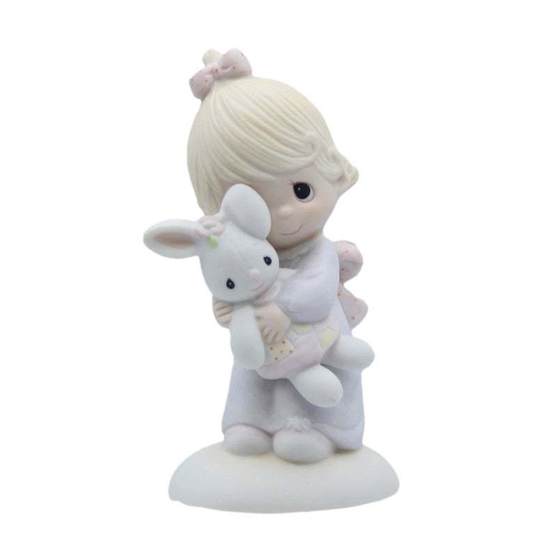 Precious Moments Figurine: E-1372G Jesus Loves Me (4.5") Girl Model