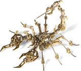 Scorpion 3D Metal Puzzle Model for Adults, DIY Mechanical Scorpion Challenging B Model