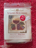 Mill Hill Spring Bouquet Wine Glass Counted Bead Kit MH18-7102 Vintage 2007 NEW Model