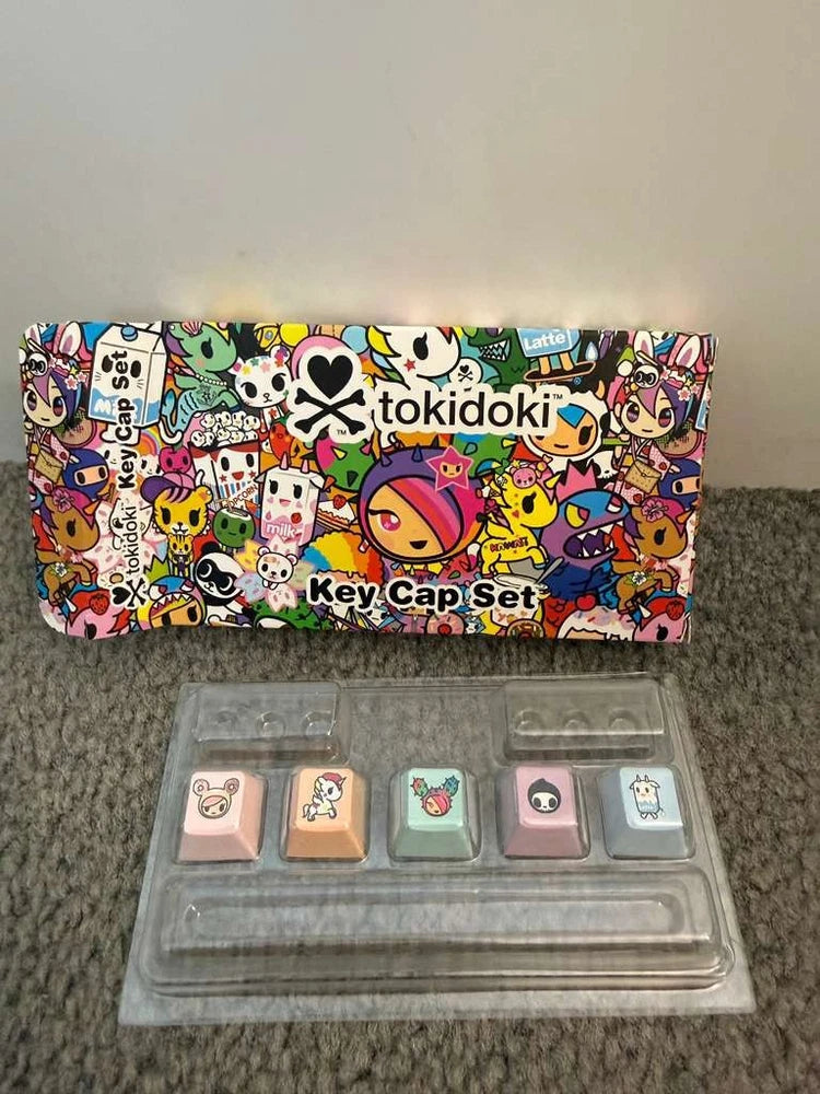tokidoki Unicorno Donutella Adios SANDy Latte keycaps 5 pcs Model