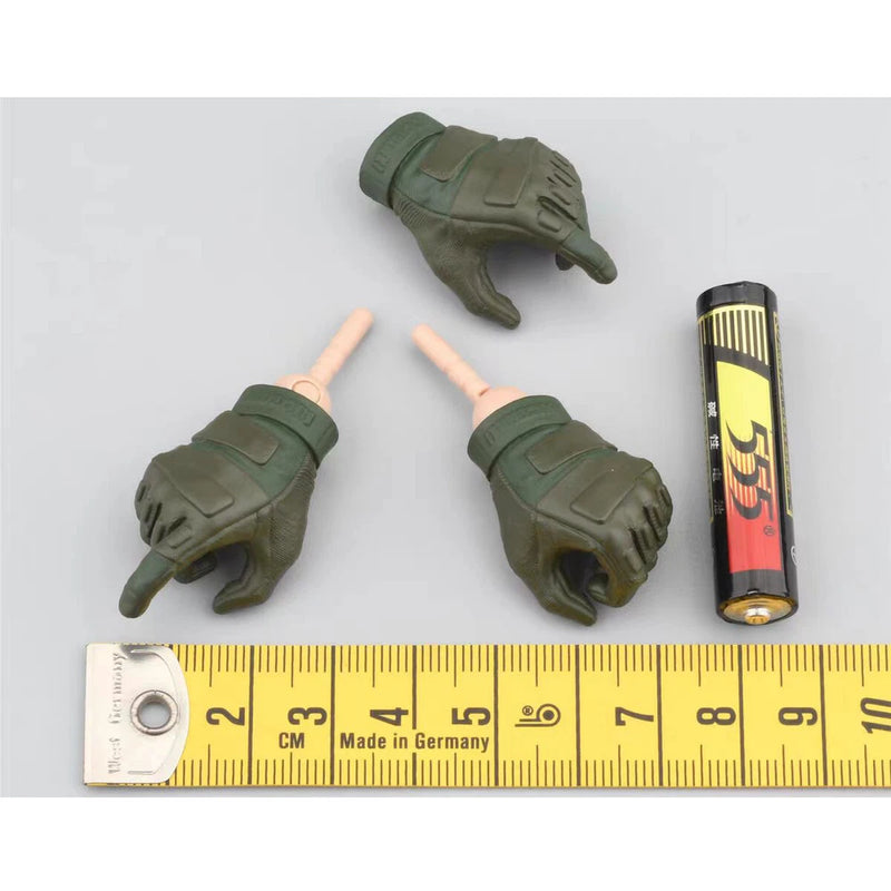 DAMTOYS DAM 78097 1/6 Scale Russian Spetsnaz Mvd Sobr Glove Hands Model Model