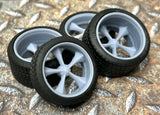 1/24 Scale:  Resin 21/20 Scale Inch ??Boyd??s Junkyard Dog?? Model Wheels. 1/25;3D Model
