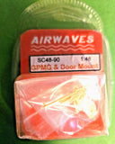 GPMG & Door Mount for Helicopter Plastic Model Kit, No. SC48-90 / 1:48 Model