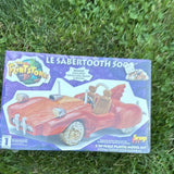 Lindberg Flintstones Le Sabertooth 5000 1:20 Snap-Fit Kit Decals Paint 72412 Model