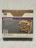 Ugears STEM Lab Counter Mechanical Wooden Model 3D Puzzle Brain Teaser New Model
