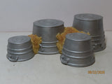 Vintage Enesco Mary's Moo Moos Valentine Display Displayer Base Milk Pail Hay Model