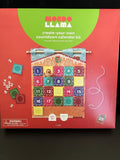 NIP Mondo Llama Create Your Own Christmas Calendar Countdown Kit Felt Sewing!! Model