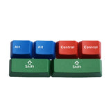6 Key IKBC Double Shot RGB PBT Modifiers Keycap Set for Cherry MX Keyboard Model