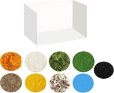 Miniature Diorama Supplies Kit with Basing Materials for DIY Model Projects Model