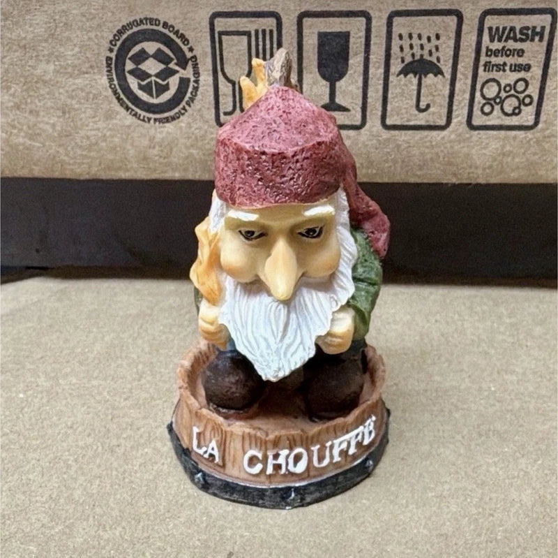 La Chouffe Fantasy Gnome Pixie Figurine Collectible Small Statue Model