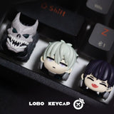 Monster No. 8 Keycap - Custom Resin Keycaps for Mechanical Keyboard, Anime Inspi Model