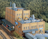 Design Preservation Models ~ N Scale ~ Woods Furniture Co. Building Kit ~ 66000 Model