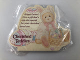 Enesco Cherished Teddies "Bessie" Easter foamboard vintage display sign Model