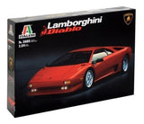 Italeri 3685 1/24 Scale Model Super Sports Car Kit Lamborghini Diablo Model