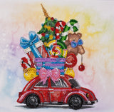 Christmas Gift Machine Bead Embroidery Kit ?C DIY Beaded Home Decor Wall Art Model